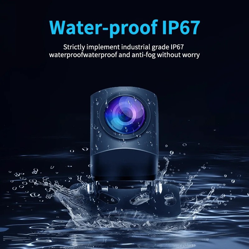 1080P AHD Rear View Camera Night Vision Waterproof IP67 170° Wide Angle gallery