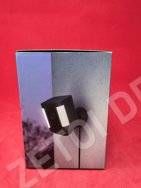 **BRAND NEW**Ring SPOTLIGHT Cam PLUS Wired Outdoor Camera Lights and Siren Black gallery