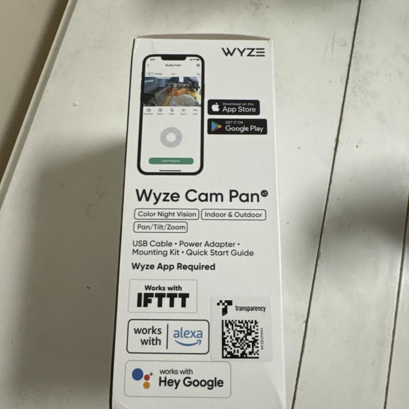 Wyze Can Pan V3 WYZECPAN3 Indoor & Outdoor Color Night Vision gallery