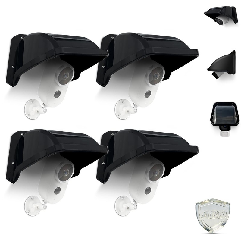 Universal Security Camera Sun Rain Cover Shield Cover Shield for Surveillance...