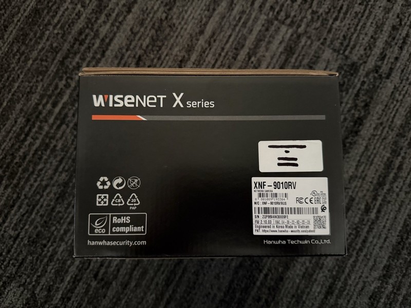 Hanwha Vision XNF-9010RV 12MP Outdoor Fisheye Network Camera with IR gallery