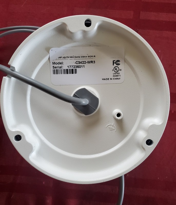 OpenEye Generic OE-C3422-WR3 Outdoor 2MP HD-TVI Mini Dome 3.6mm Camera gallery