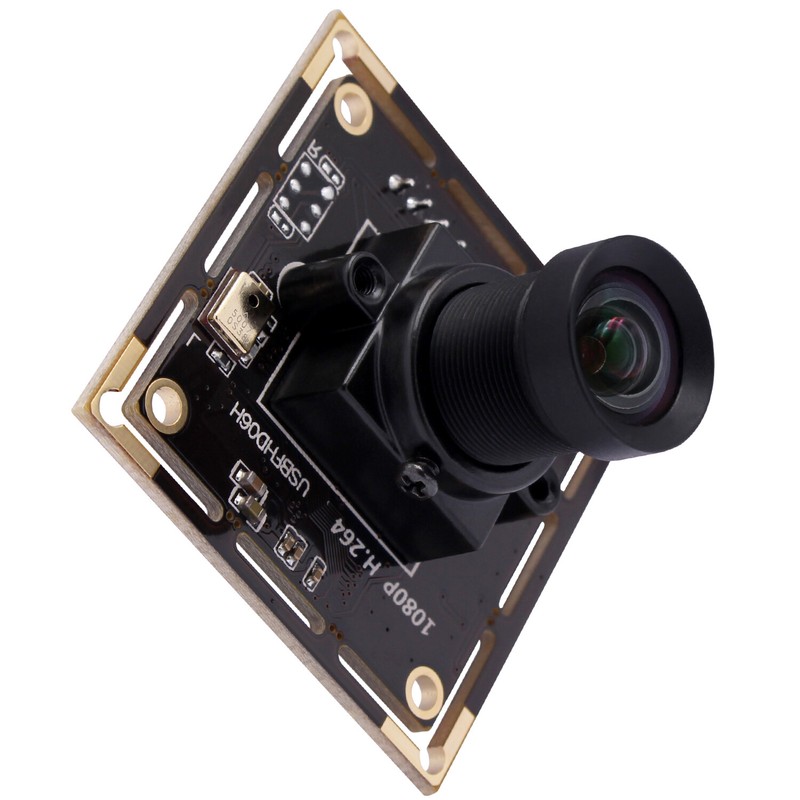 H.264 USB Webcam Sony IMX322 Low Light usb camera module w/ No distortion lens gallery