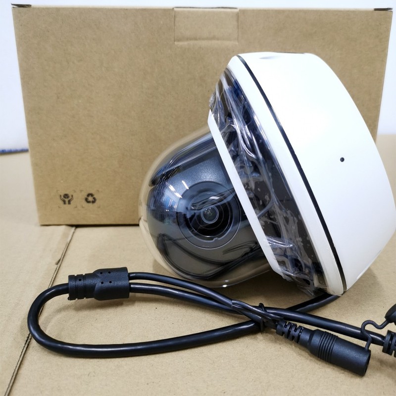 Vikylin 4K 8MP 5X Zoom IR POE Dome PTZ IP Camera 2Way Audio Human/Vehicle Detect gallery