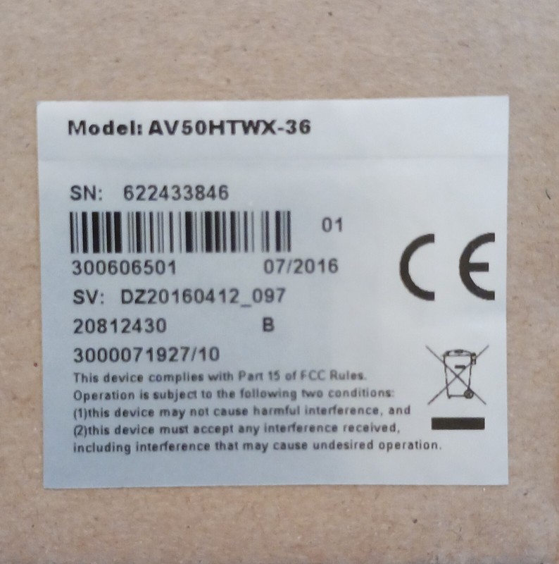 Avue AV50HTWX-36 3.6mm HD Camera (Lot Of 2) gallery