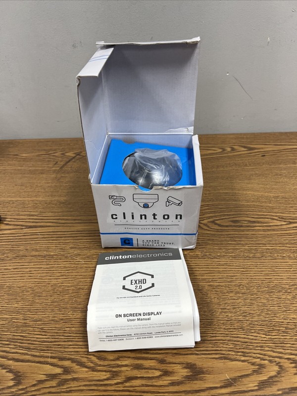 Clinton Electronics CE-IDX1HD True D/N Zoom Dome Camera