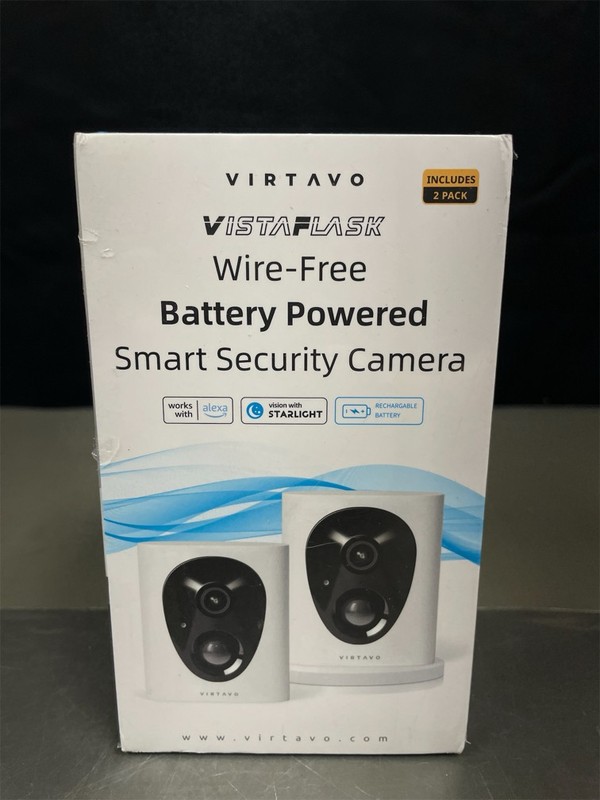 VIRTAVO Security Camera Wireless Outdoor,Starlight Color Night Vision Weatherp 1