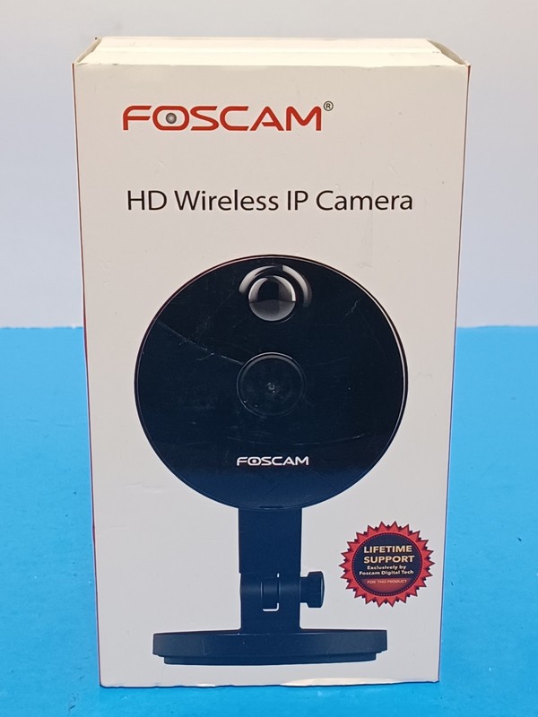 NEW ~ Foscam C1 Wireless IP Camera HD 720P Cube IP 2-Way Audio, Night Vision….