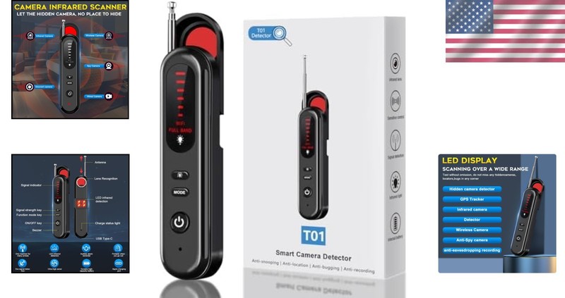 Efficient Hidden Camera Detector and Signal Scanner for Comprehensive Protection gallery