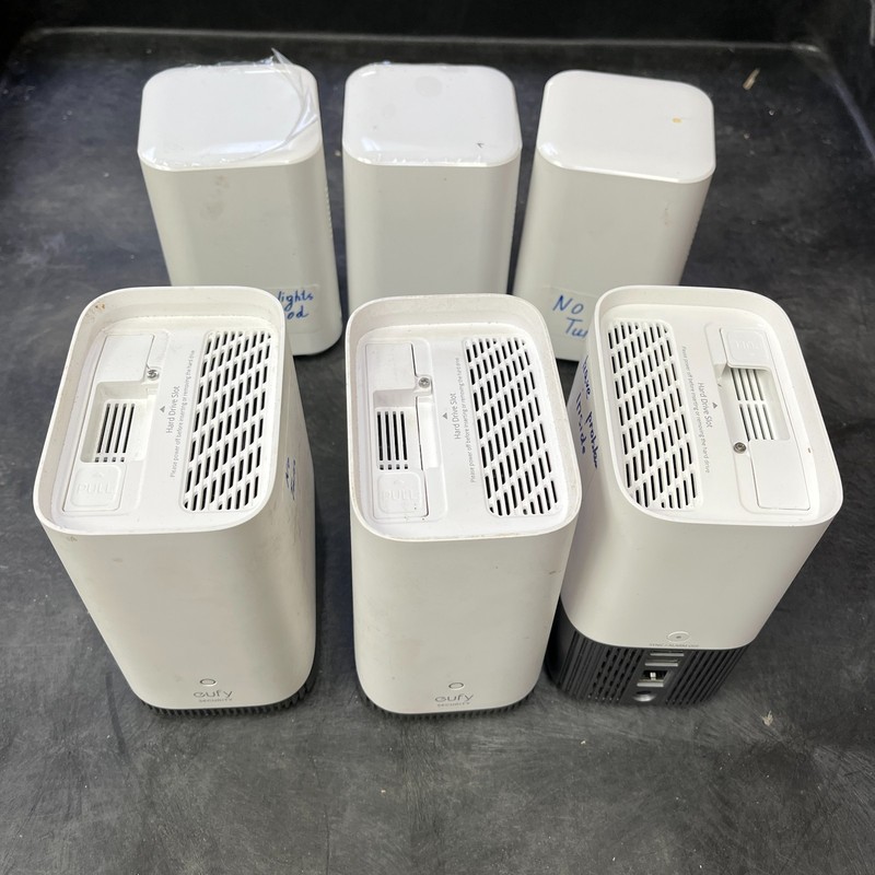 Eufy Different Base LOT of 6 (FOR PARTS!)