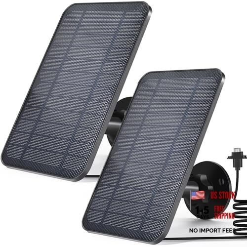 Solar Panel for Blink Outdoor Camera 4, 4W Solar For Blink Outdoor 4 (2 pack)