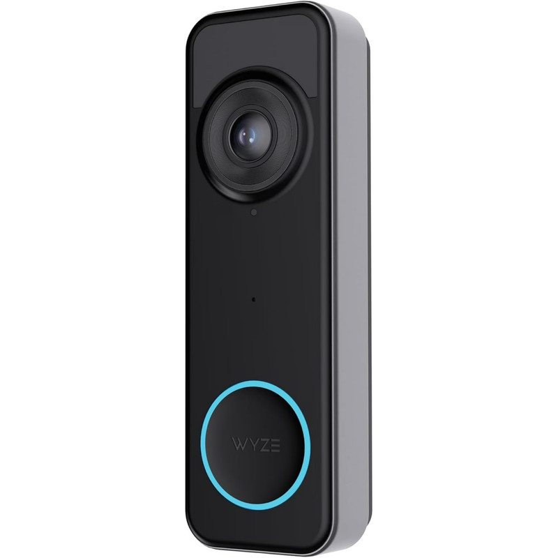 Battery Video Doorbell with 1536×1536 HD, Wireless/Wired Security Camera
