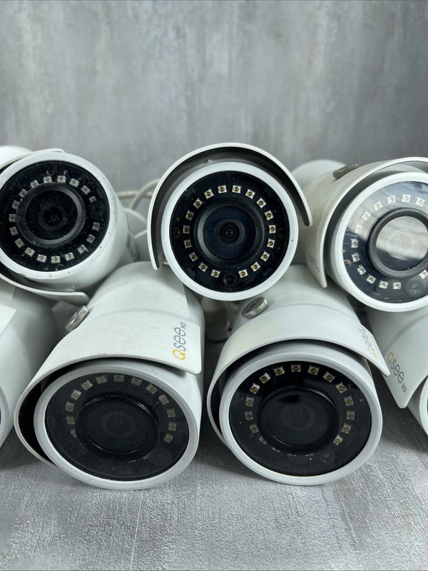 Lot Of 9 QSEE IP HD Cameras Model QCN8068BA - Untested/For Parts gallery