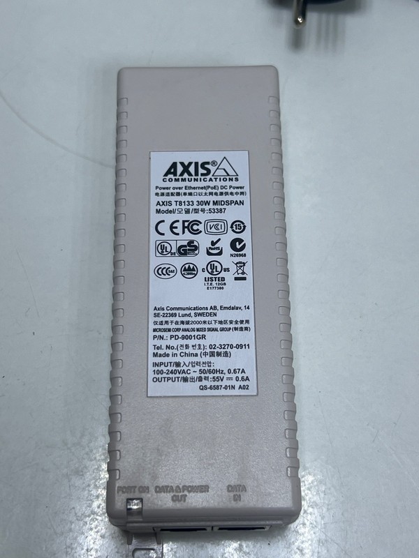 AXIS T8133 30W MIDSPAN MODEL:53387 PD-9001GR gallery