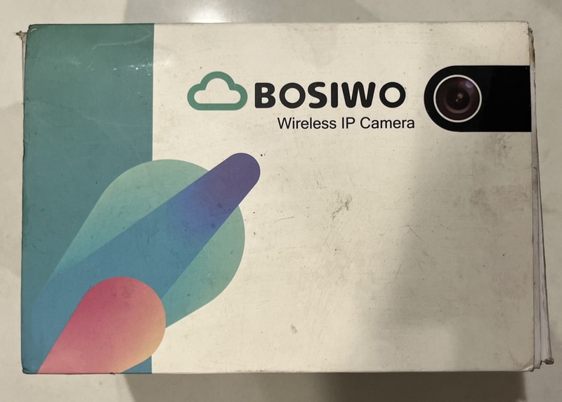 BOSIWO Wireless IP Camera Full HD Motion Alarm Micro SD Storage Wide View