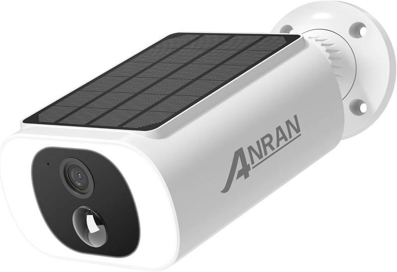 2K Solar Security Cameras Wireless Outdoor, 2.4Ghz Wifi Surveillance Outdoor Cam