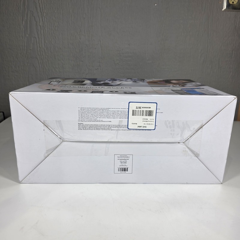 NIGHT OWL 8-CHANNEL SECURITY SYSTEM W/ 4 CAMERAS | WM-8HD10L-4720 | New Sealed gallery