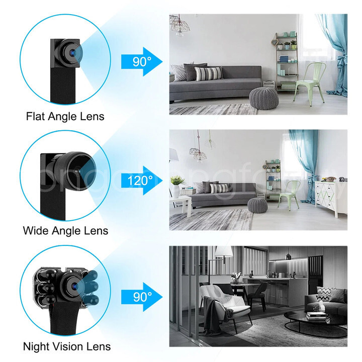 Mini Cam Wireless WiFi HD 4K 1080P Small DIY Motion Detection Camera DVR Battery gallery