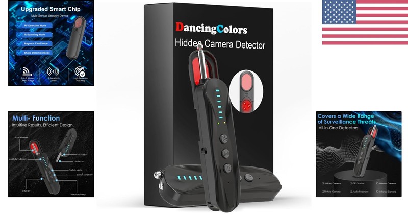 4-in-1 Privacy Protection: Bug Detector, GPS Tracker, and Hidden Camera Scanner gallery