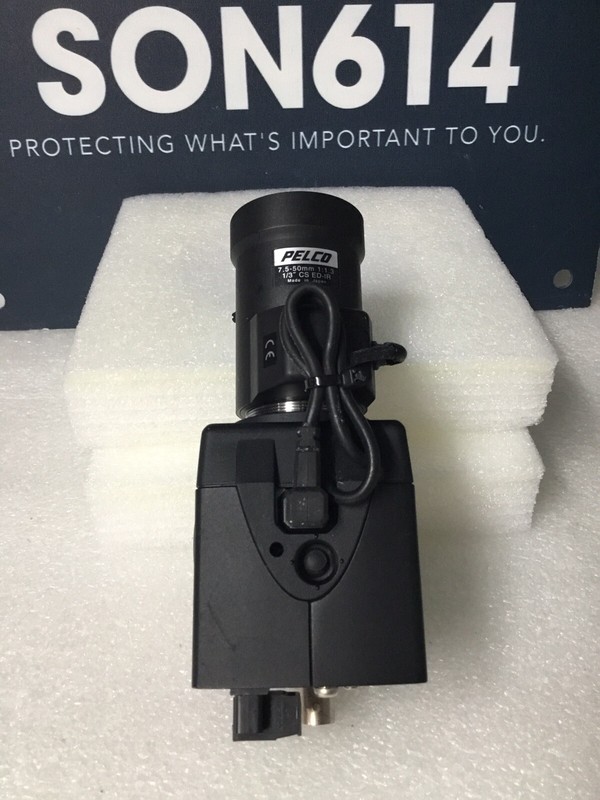 Pelco C10DN-6 Security Color Camera W/540TVL 7.5-50mm D/N OSD 12vdc 24vac TESTED gallery