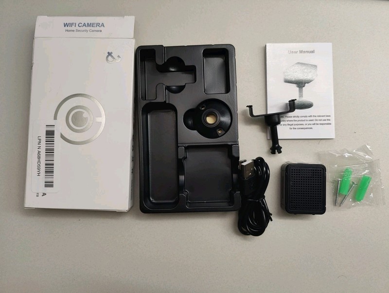 Oikey WiFi Home Security Camera Multiple Storage Options, Black gallery