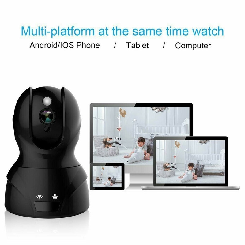 Indoor Wireless WIFI Security Camera Motion Detection Surveillance Cam 1080P GW gallery