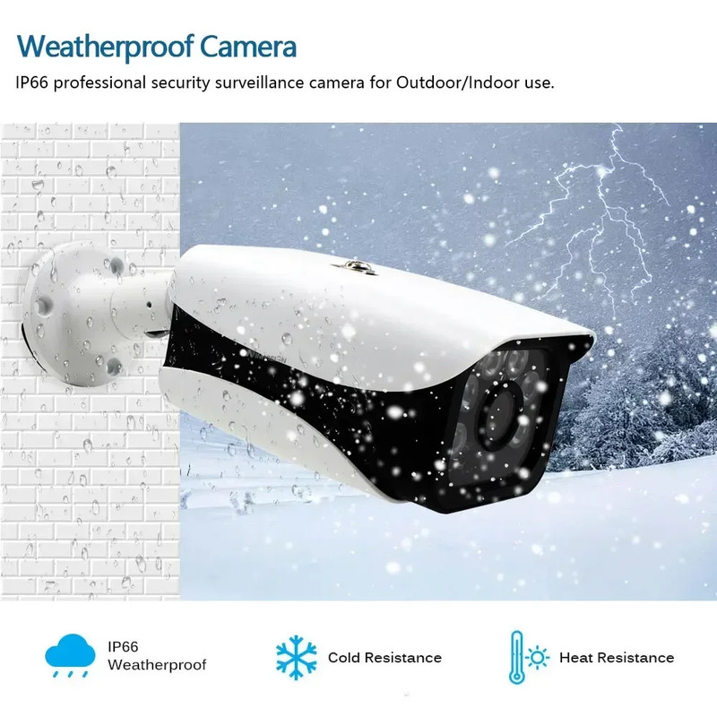 4K 8MP AHD Camera 5MP 2MP CCTV Video Surveillance Home Security Outdoor Waterpro gallery