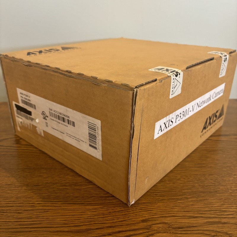 NEW Axis Communications P3301-V Fixed Dome Network Camera 0292-001 gallery
