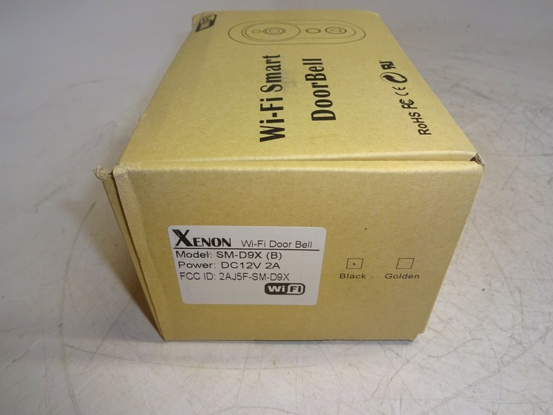 XENON SM-D9X WIFI WIRELESS DOORBELL WITH SECURITY CAMERA gallery