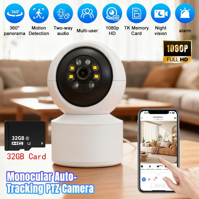 Lens Indoor Camera Home Security Camera System w/ Fixed Lens and Dome CCTV USA gallery