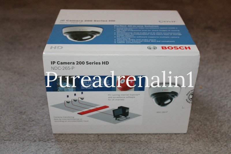 New Bosch NDC-265P IP Dome Security Camera 720p HD 200 Series Varifocal Lens PoE gallery