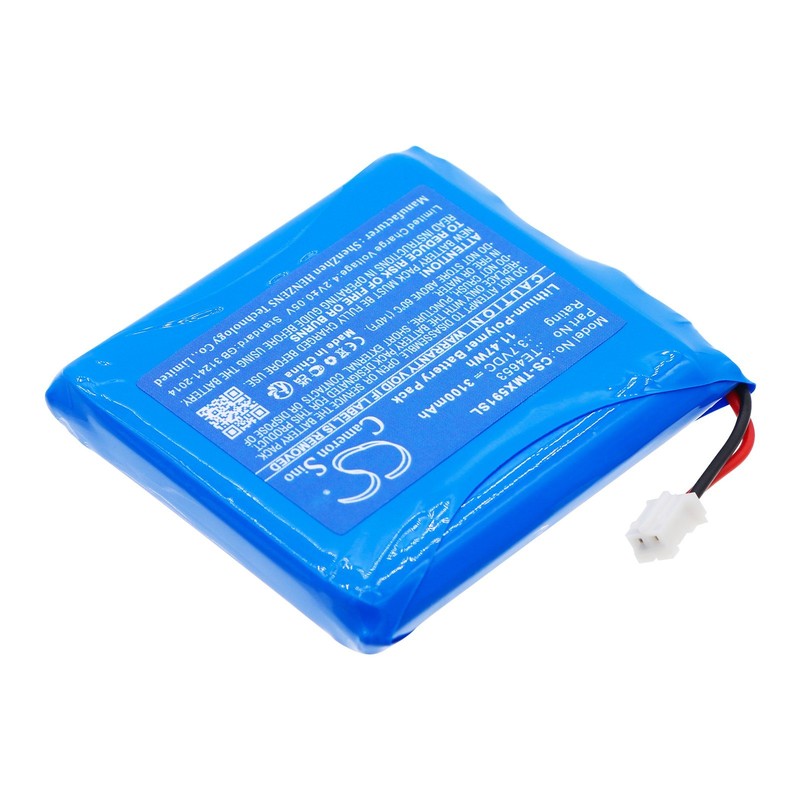 BATTERIE 3100mAh TE4653 For Technaxx TX-59 TX-59+ Monitor Wireless Door Phone gallery