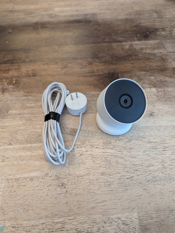 Google Nest Cam Battery 2nd Gen G3AL9 White w/ Weatherproof Extended Cable gallery