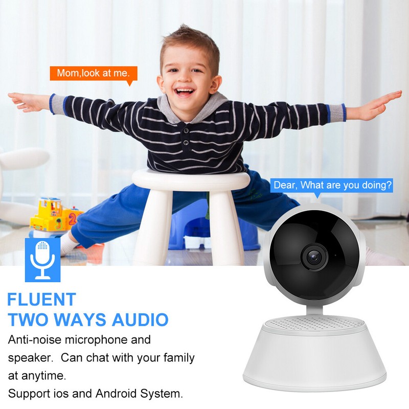 Wireless Wifi IP Camera Nanny Camera Indoor Home Smart Baby Monitor Pet gallery