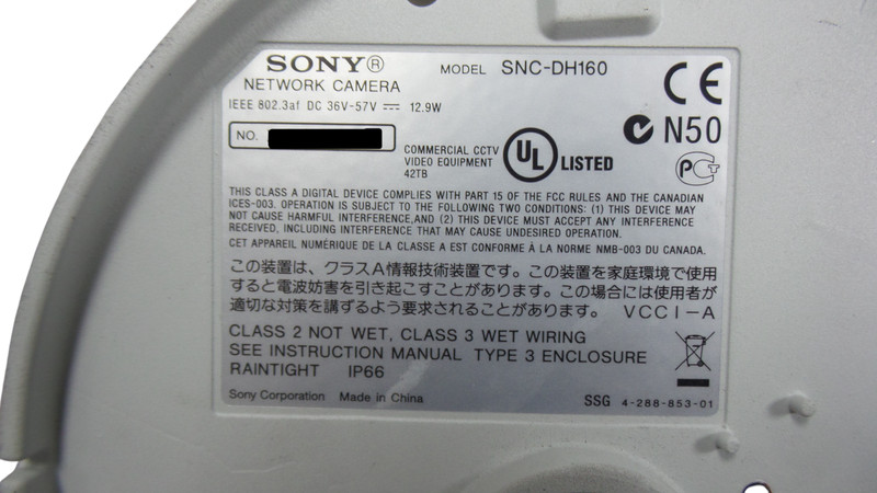 Lot of 2 SONY IPELA HD SNC-DH160 NETWROK CAMERA - Free shipping gallery