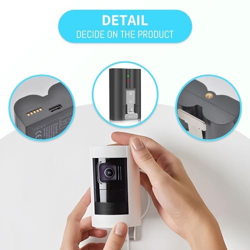 1 Pack 6040mAh V4 Replacement Battery for Ring-Doorbell gallery