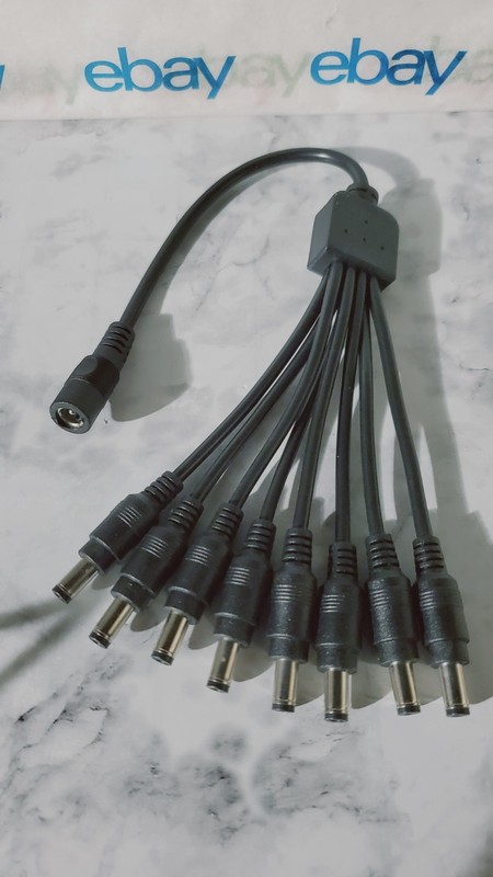 Original Switching Adapter & Splitter for Samsung SDC-9443BCN Security Camera HD gallery