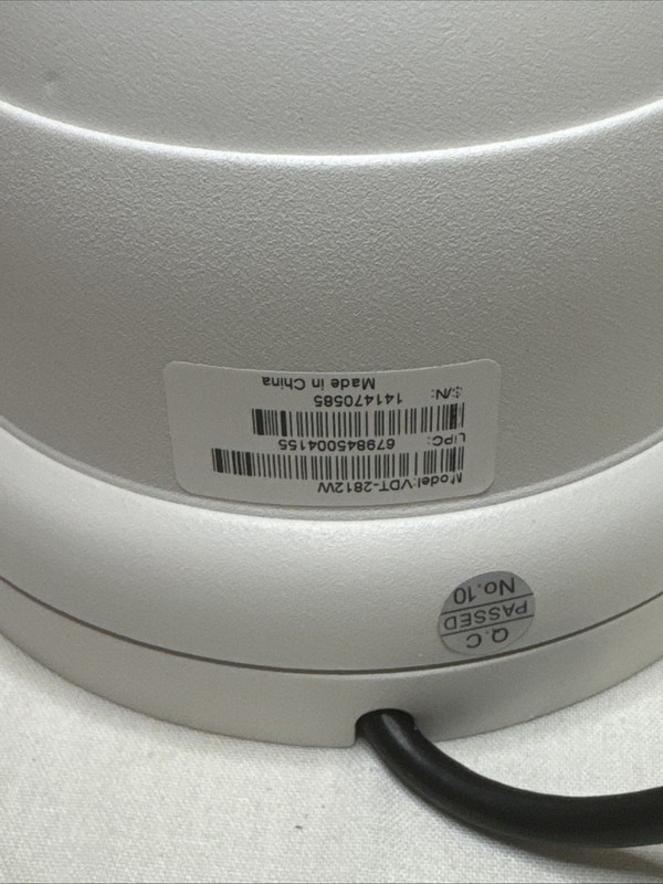 1080P Security Camera 2.8mm-12mm Varifocal Lens Dome HD TVI CVI AHD Analog White gallery