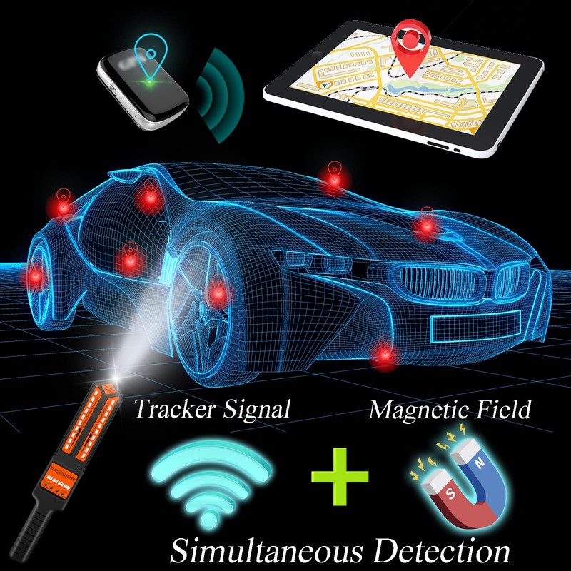KAXYUYA Hidden Camera Detector RF Signal Scanner Bug Finder Listening Device ... gallery