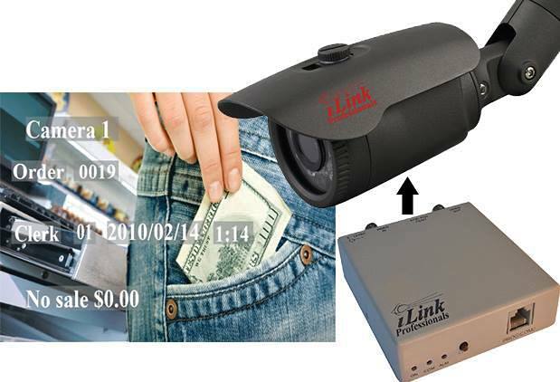 4K Point-of-Sale POS Cash Register Text Inserter /Overlay on CCTV Video HD DVR gallery
