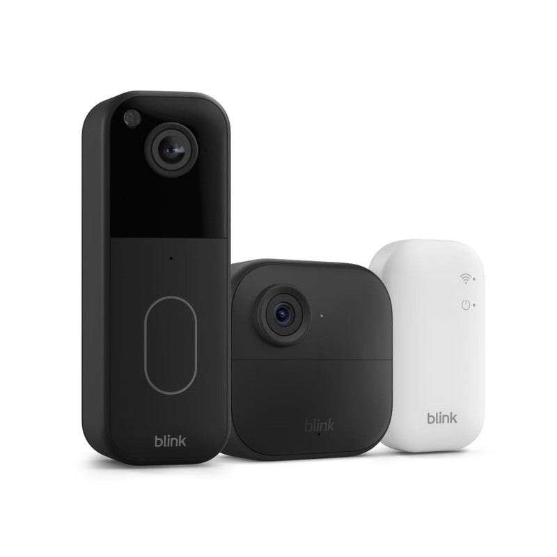 Blink Video Doorbell & Outdoor 4 Cam Wireless Security System w/ Sync Module HD gallery