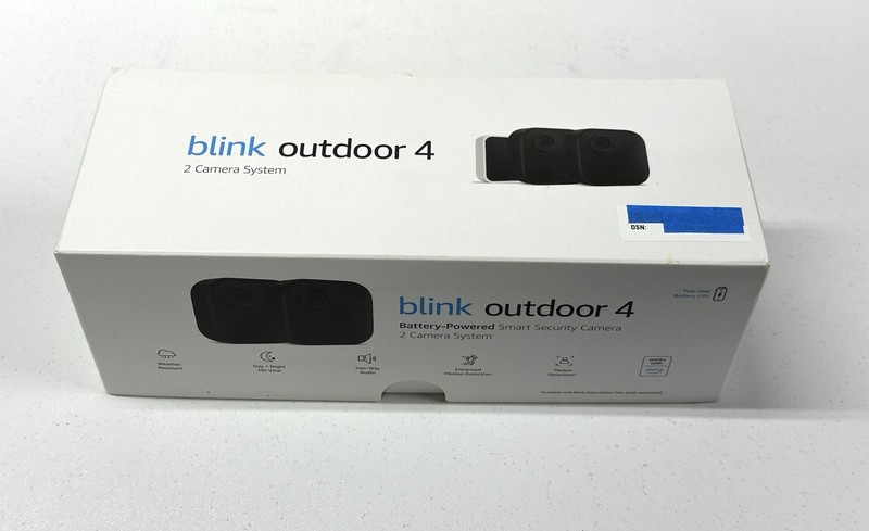 Blink Outdoor 4 2 Camera Battery Powered Smart Security Camera Black Brand New gallery