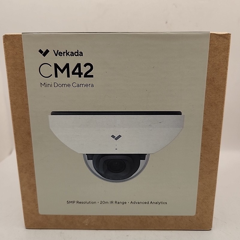 NEW Verkada CM42 5MP Indoor Mini Dome Camera (7A-70001-B)
