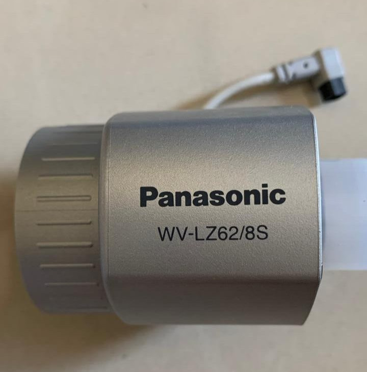 Panasonic WV-LZ62/8S 1/3″ 5-40mm C Mount Varifocal Lens with Auto Iris, Silver