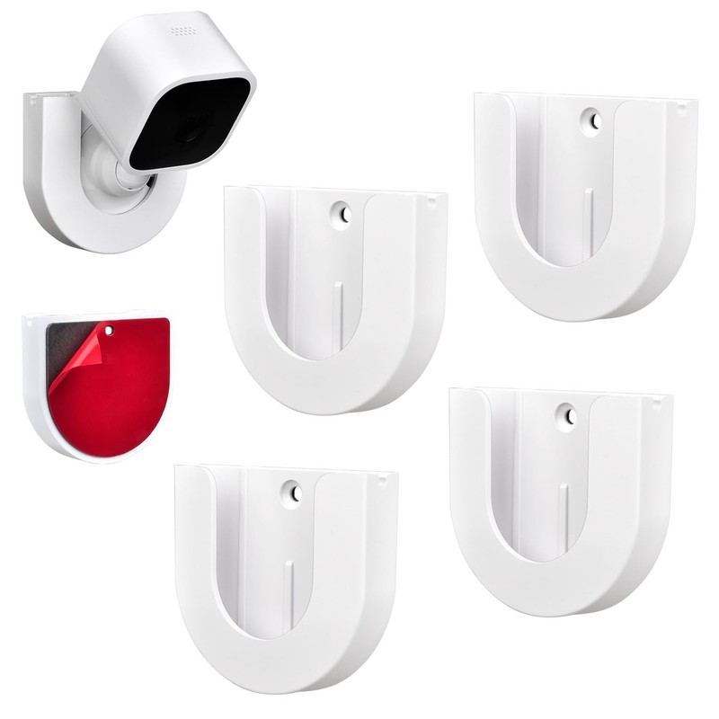 4pack Blink Mini Wall Mount , Strong Adhesive Wall Mount for Blink Mini Indoo…