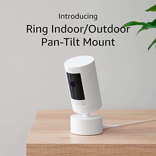 Indoor/Outdoor Pan-Tilt Mount for Ring Outdoor Cam (Stick Up Cam) White gallery