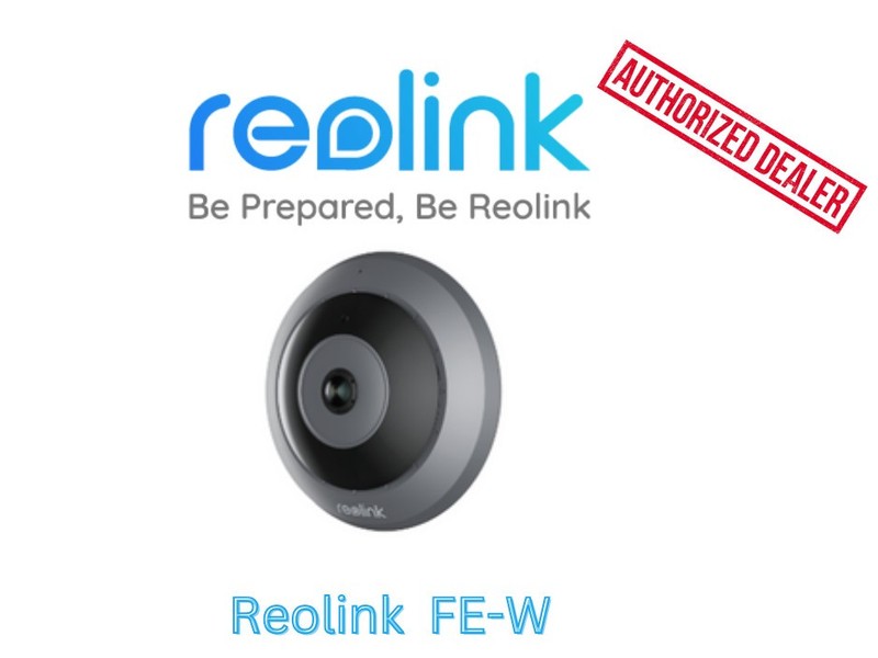 Reolink 6MP 5/2.4GHz WiFi 360° 2WayAudio Panoramic Indoor Fisheye SecurityCamera