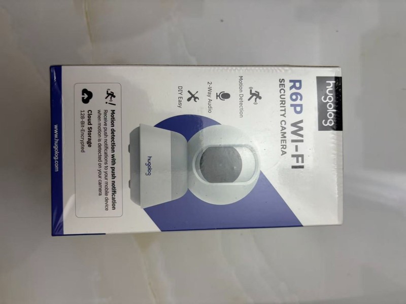 Hugolog R6P White Indoor Pan Tilt Security Camera WI-FI
