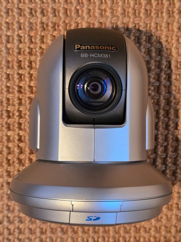 Panasonic POE IP BB-HCM381A Pan Tilt Zoom / Network Indoor Camera Only