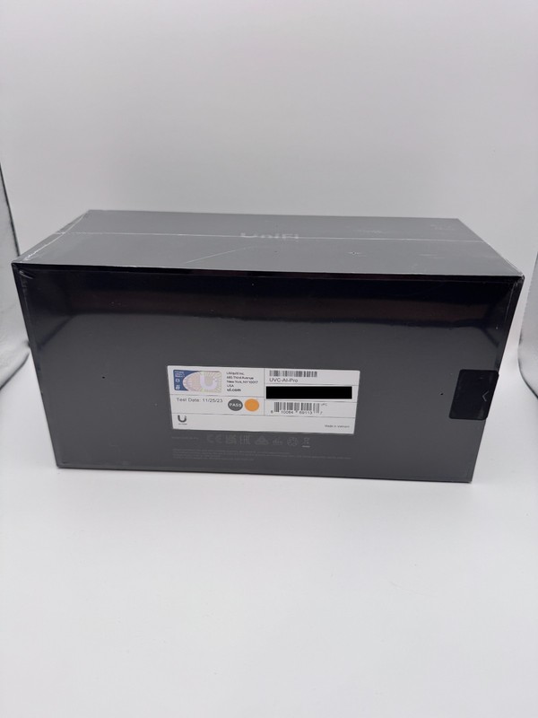 NEW IN BOX! Ubiquiti UniFi Protect AI Professional Camera, UVC-AI-Pro, Black gallery